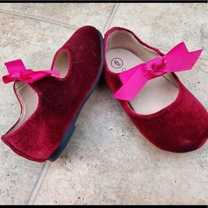 Cat & jack beautiful red - pink dress shoes